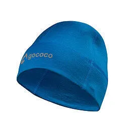 Gococo løpelue merinoull blå tynn
