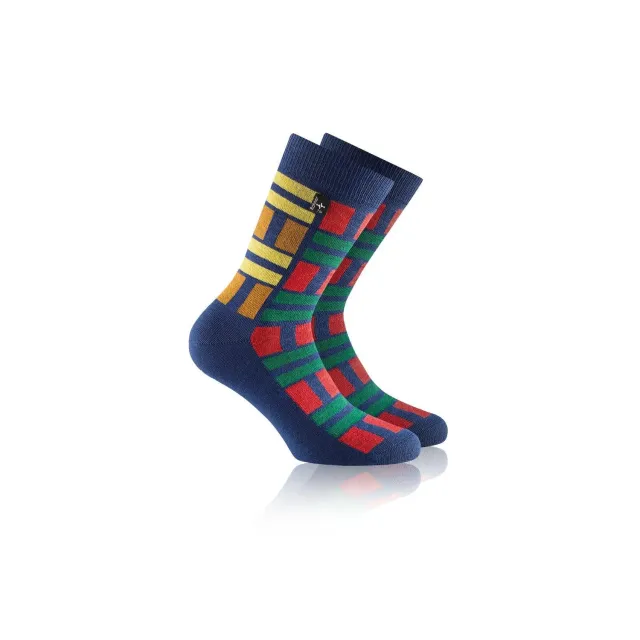 Rohner Fashion sokker navy multicolor temperatur