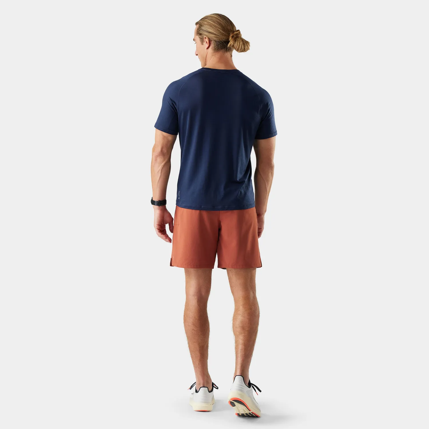 Smartwool Active Lined 7" treningsshorts brun L merino
