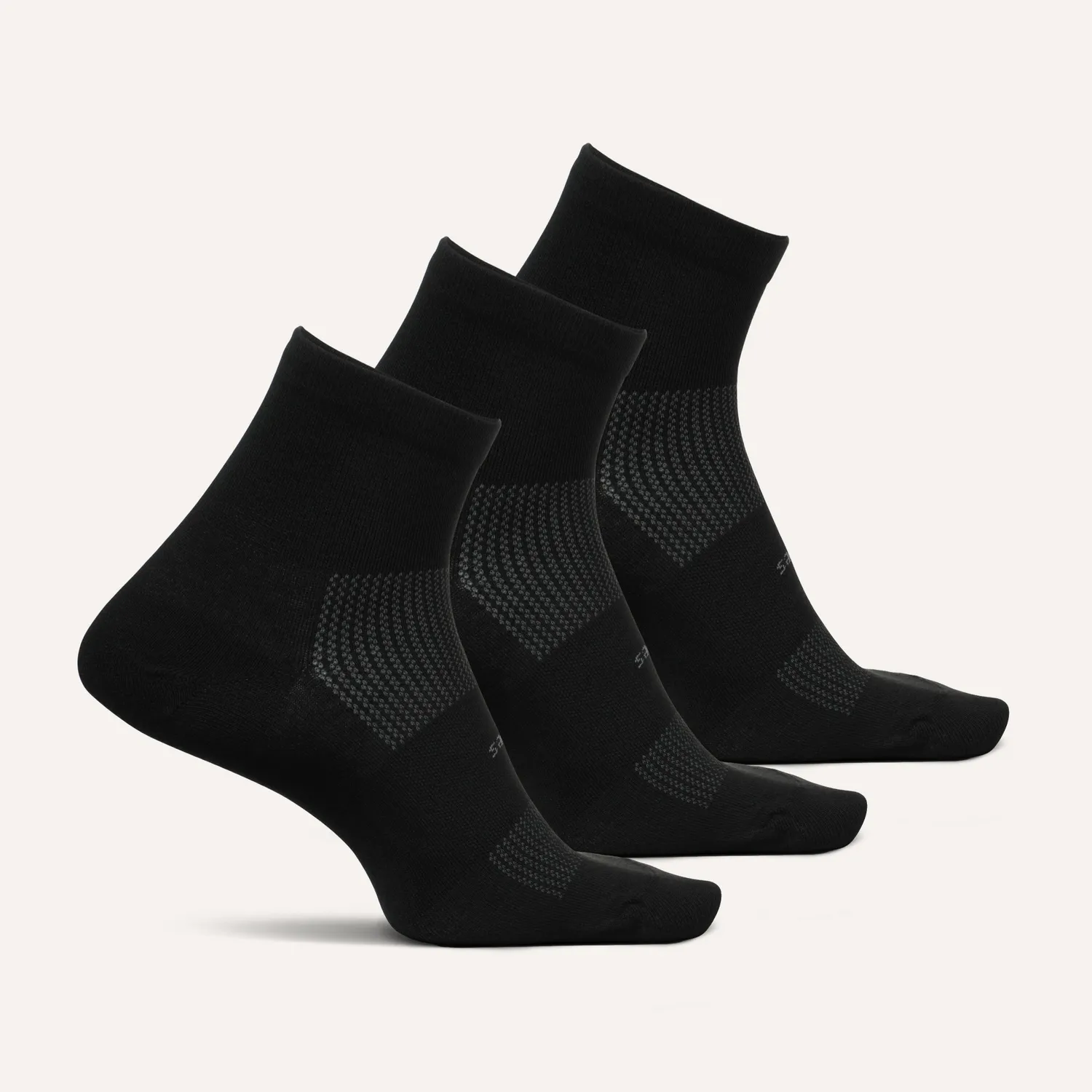 Feetures High Performance Max Cushion Quarter 3-pk tykk