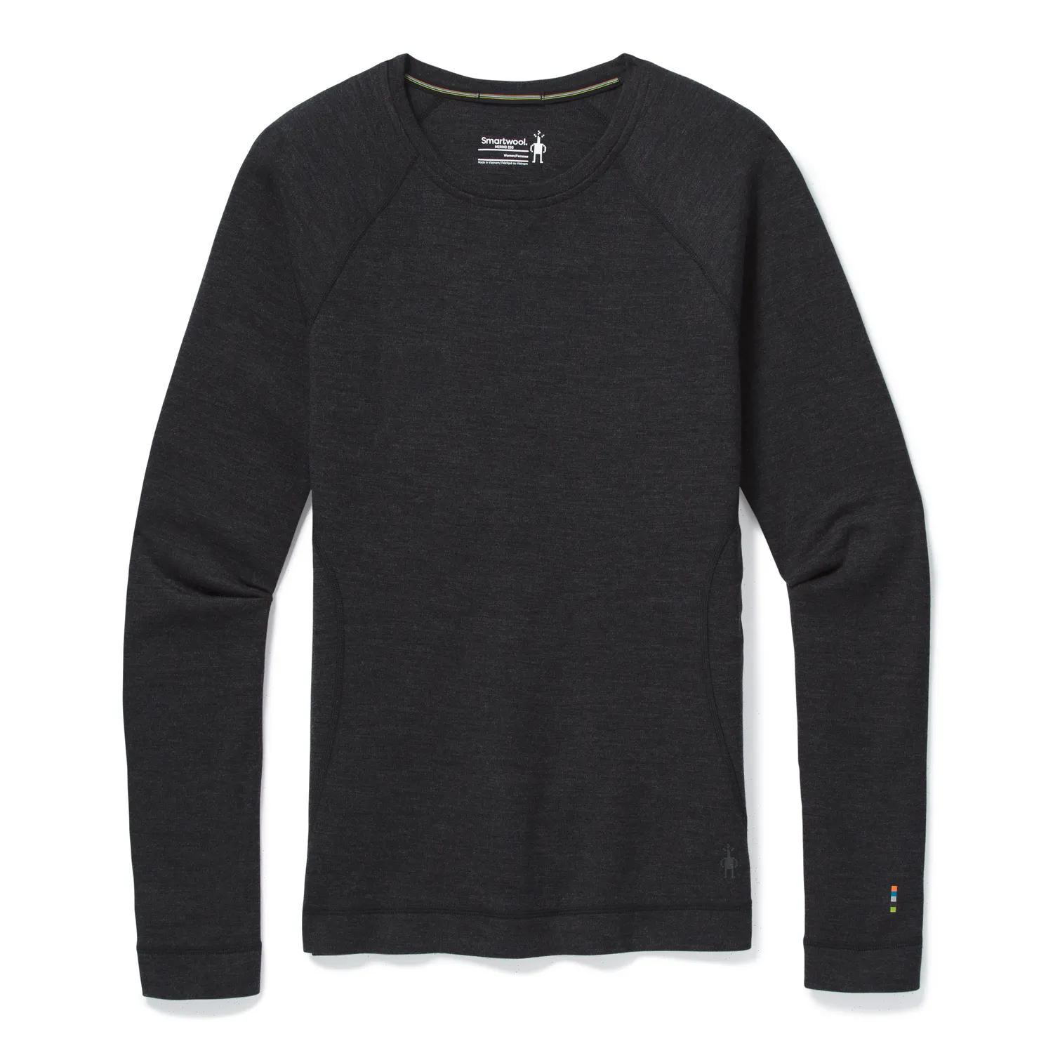Smartwool Classic Thermal Base Layer Crew ulltrøye charcoal heather