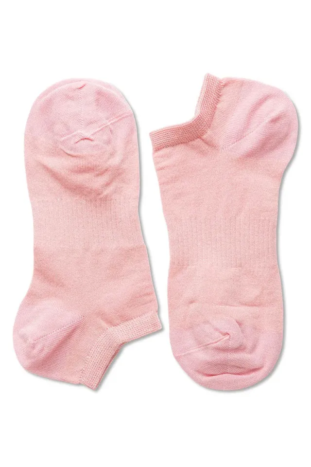 Note by Syversen Bamboo Sneakers ankelsokker lys rosa usynlige