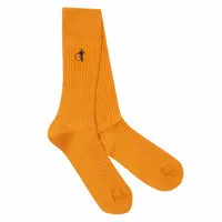 London Sock Company Simply Sartorial Mustard sokker 1 par sennepsgul bomull