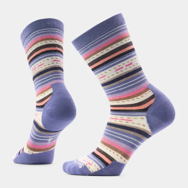 Smartwool Everyday Margarita Crew sokker Nightfall Blue merinoull