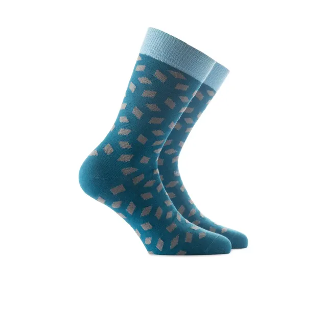 Rohner Fashion sokker petrol blue temperaturutjevnende
