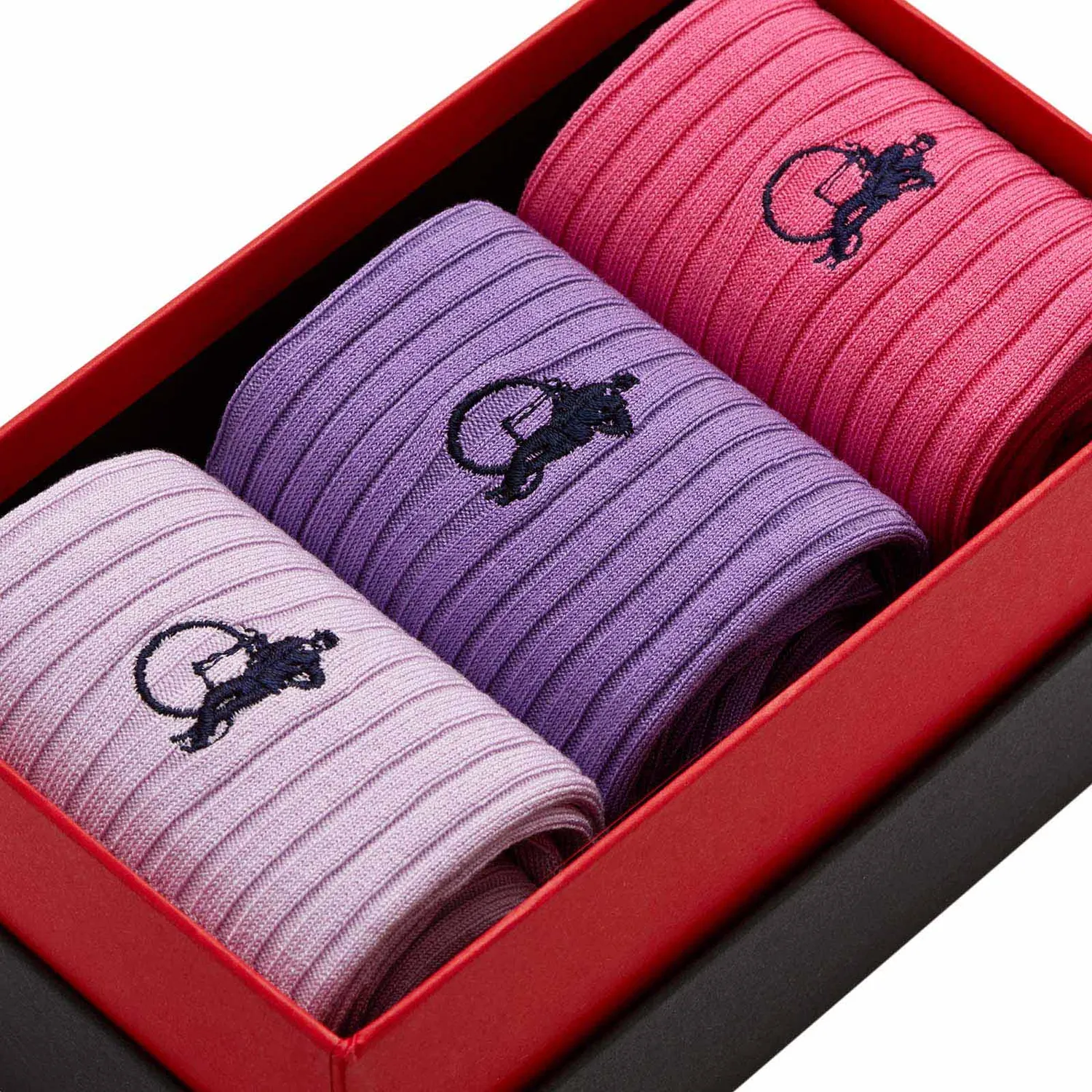 London Sock Company Simply Pastels I sokker 3-pack pastell