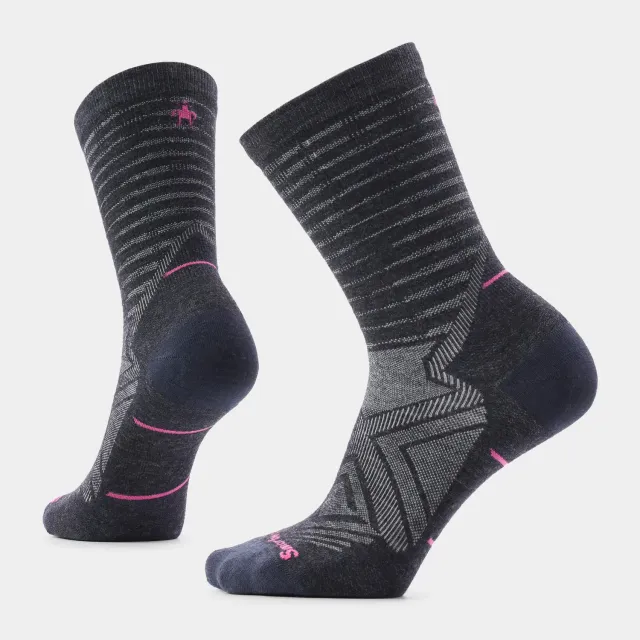 Smartwool Run Crew sokker Charcoal dame