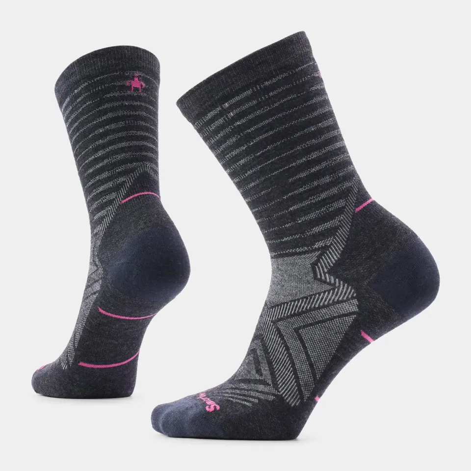 Smartwool Run Crew sokker Charcoal dame