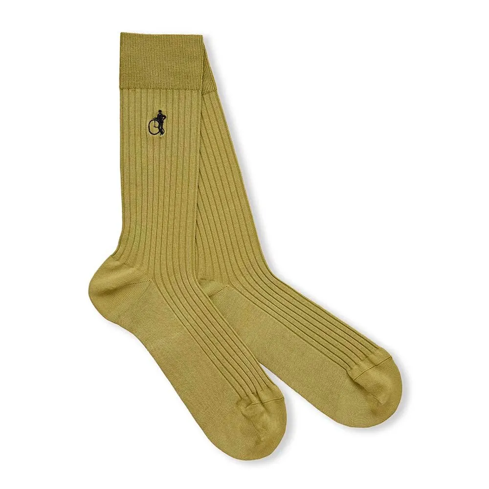London Sock Company Spring Greens sokker 3-pk grønn