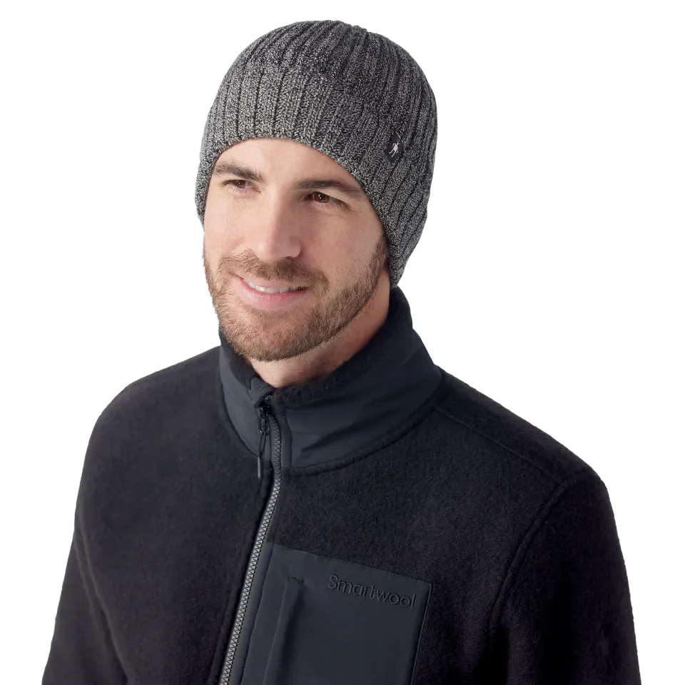 Smartwool Rib Hat lue svart merino 1FM