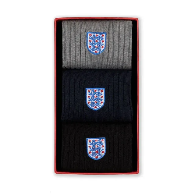 London Sock Company Gaffer's Choice sokker 3-pak England