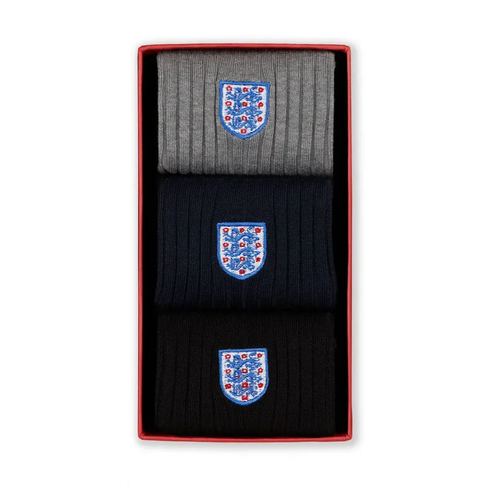 London Sock Company Gaffer's Choice sokker 3-pak England