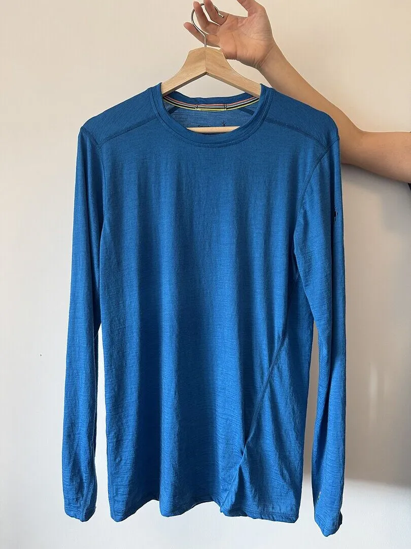 Smartwool Classic All-Season Merino Base Layer Crew ulltrøye svart