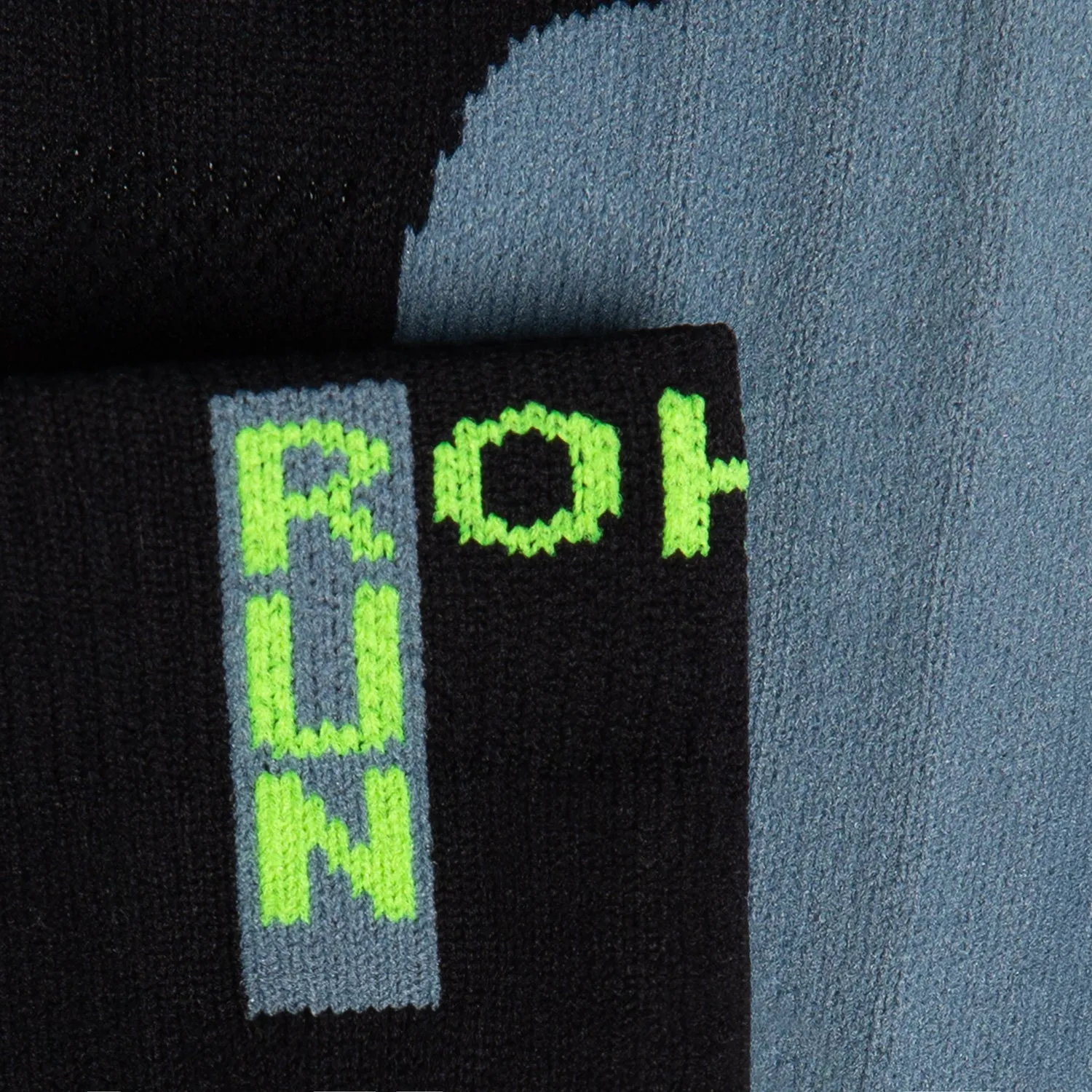 Rohner Run Pro Quarter løpesokker black lett demping