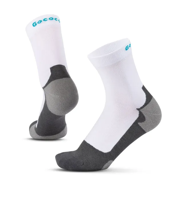 Gococo Light Sport High løpesokker hvit 39-41 tynn