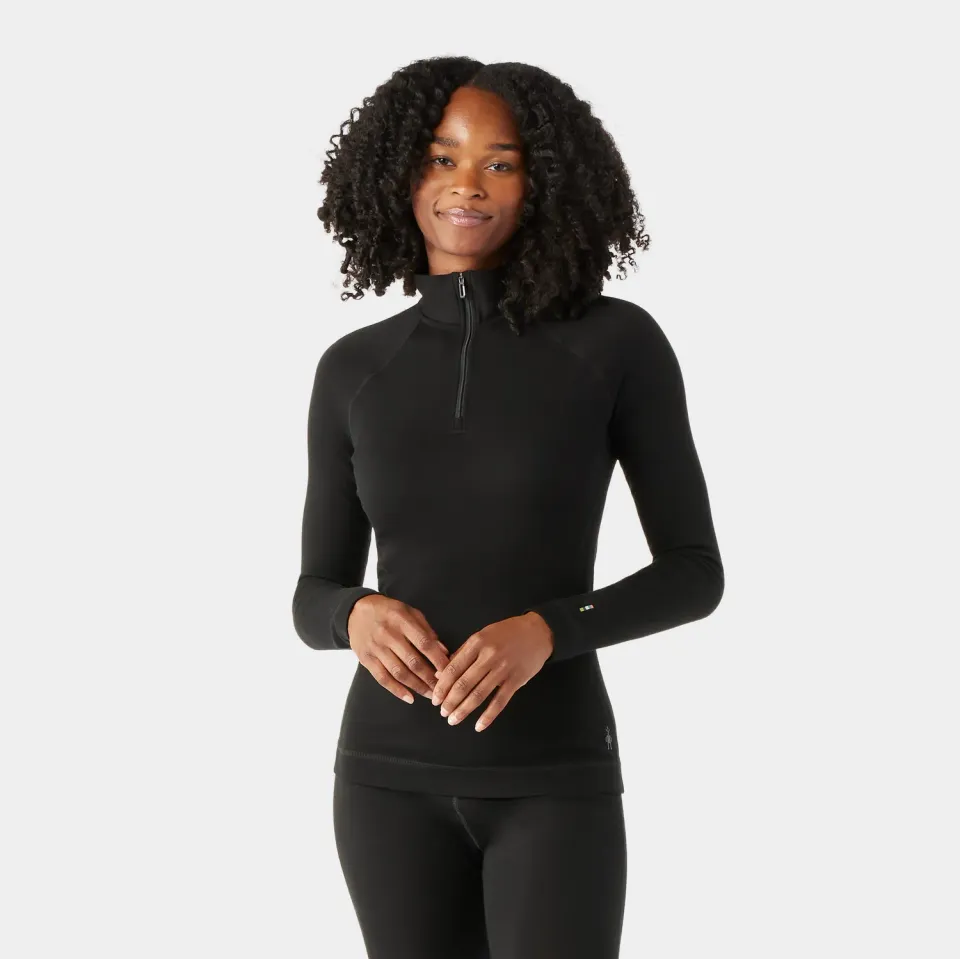 Smartwool Classic Thermal ullgenser svart XS glidelås