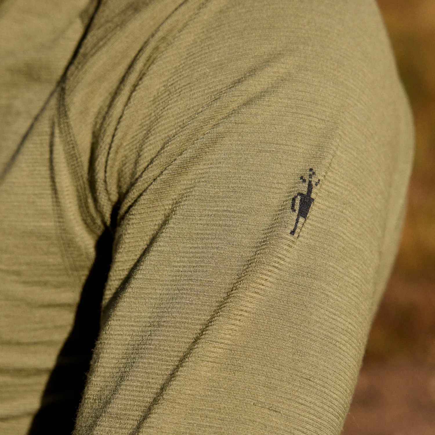 Smartwool Intraknit All-Season Crew trøye Winter Moss trening