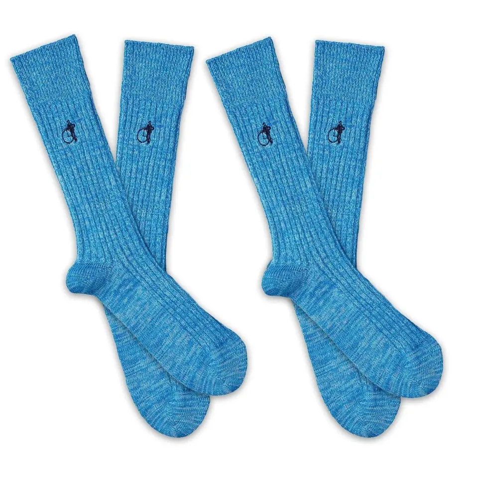 London Sock Company Boot Sock sokker 2-pak turkis