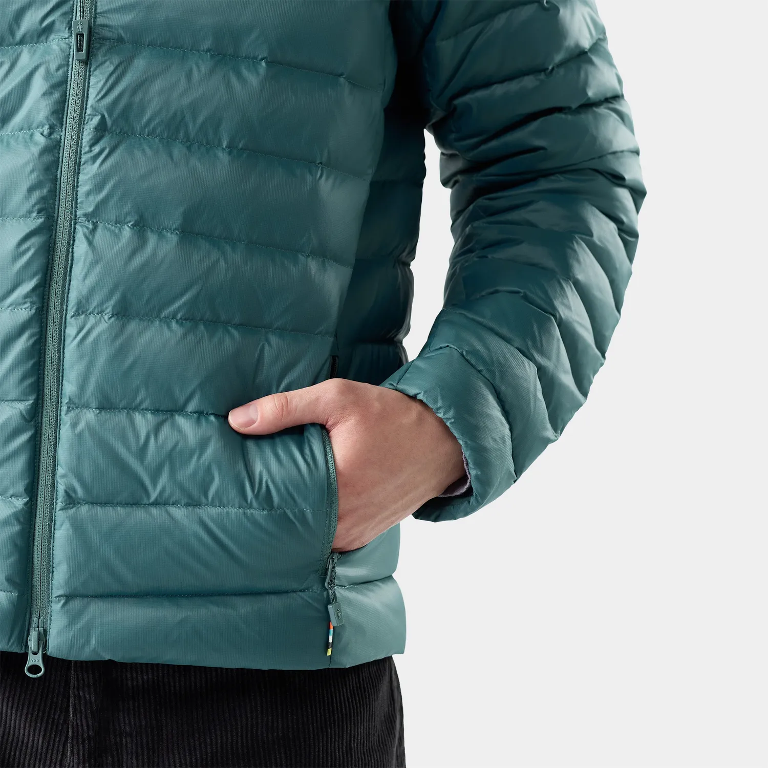 Smartwool Winterloft Hooded dunjakke dusty teal 700-fill