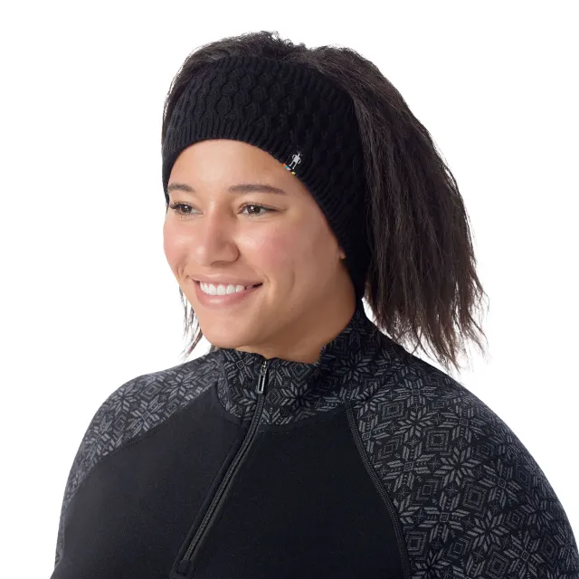 Smartwool Fleece Lined pannebånd svart mykt