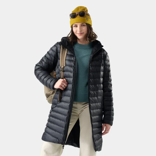 Smartwool Winterloft Hooded Parka vinterparka Black varm