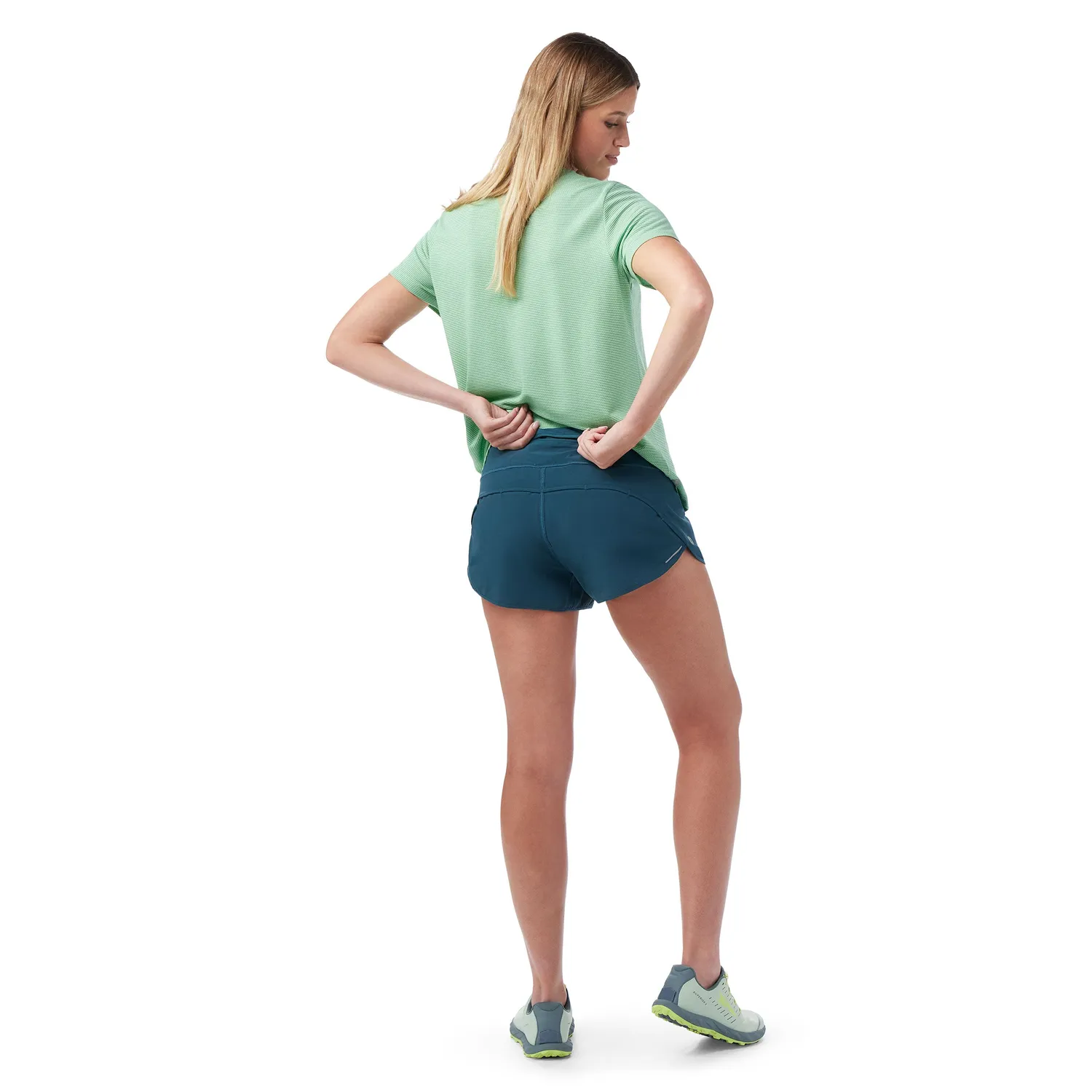 Smartwool Active Lined 3" shorts twilight blue merino