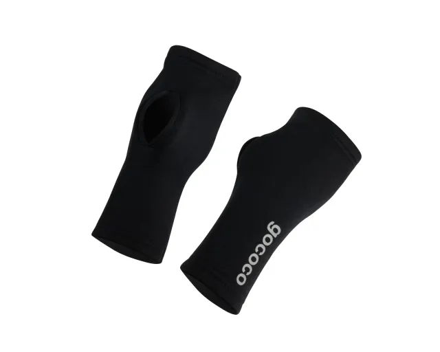 Gococo Powerstretch pulsvanter fleece svart håndledd