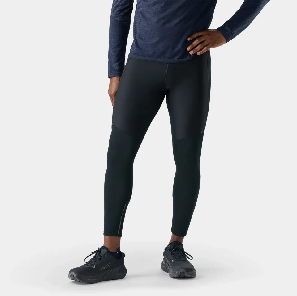 Smartwool Active Fleece Wind Tight tights svart vindtett