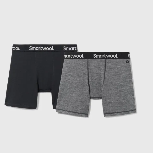 Smartwool Active Boxer Brief boxer herre merino 2-pk sett