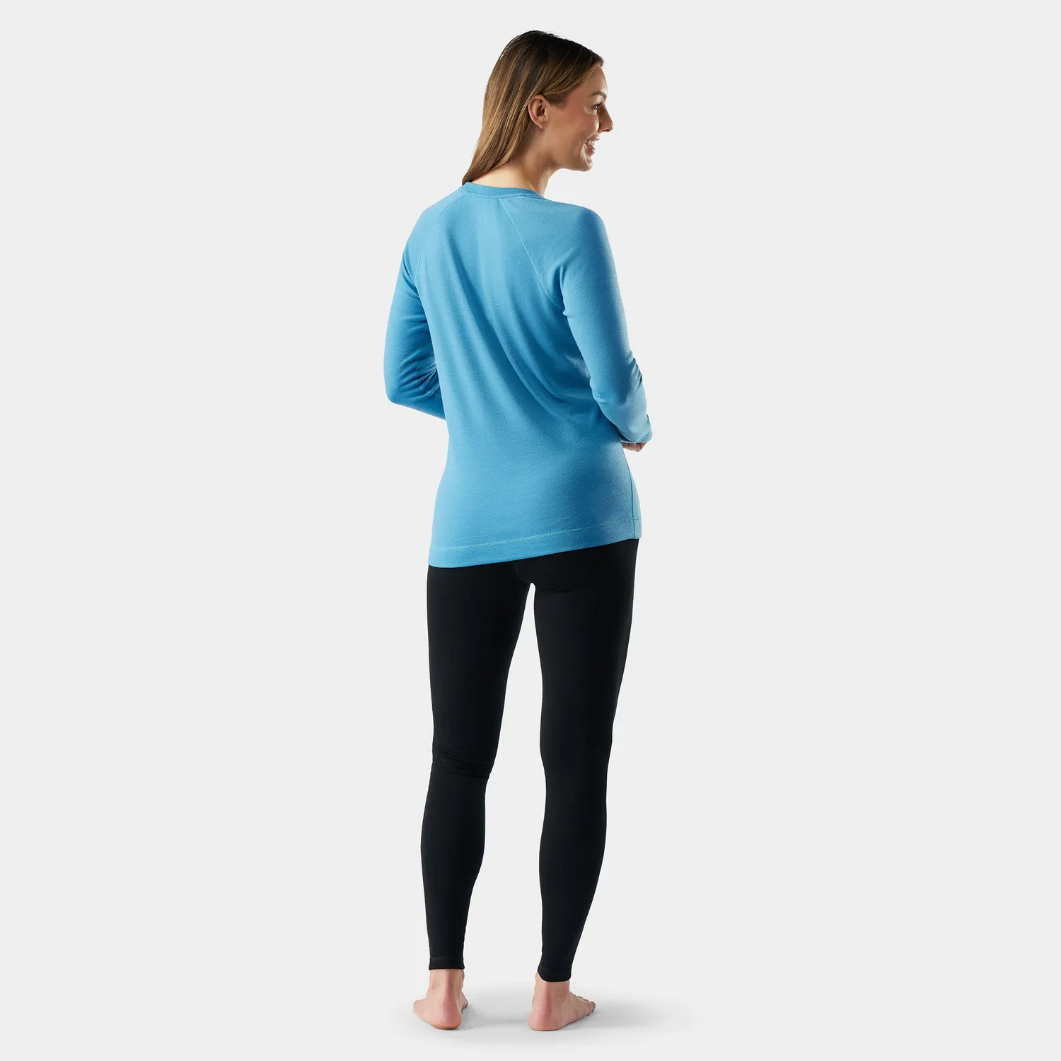 Smartwool Classic Thermal Crew ullgenser Mineral Blue Heather