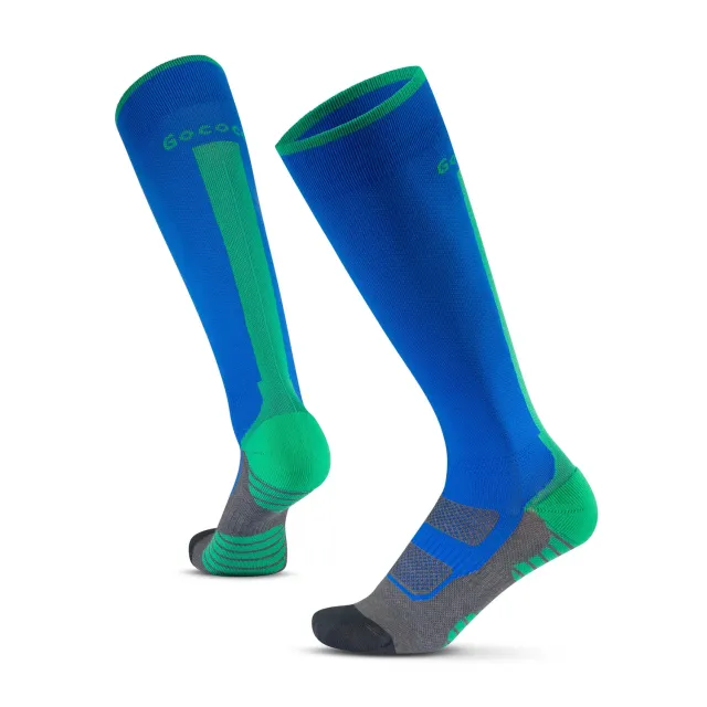 Gococo Compression Superior kompresjonssokker blå/grønn