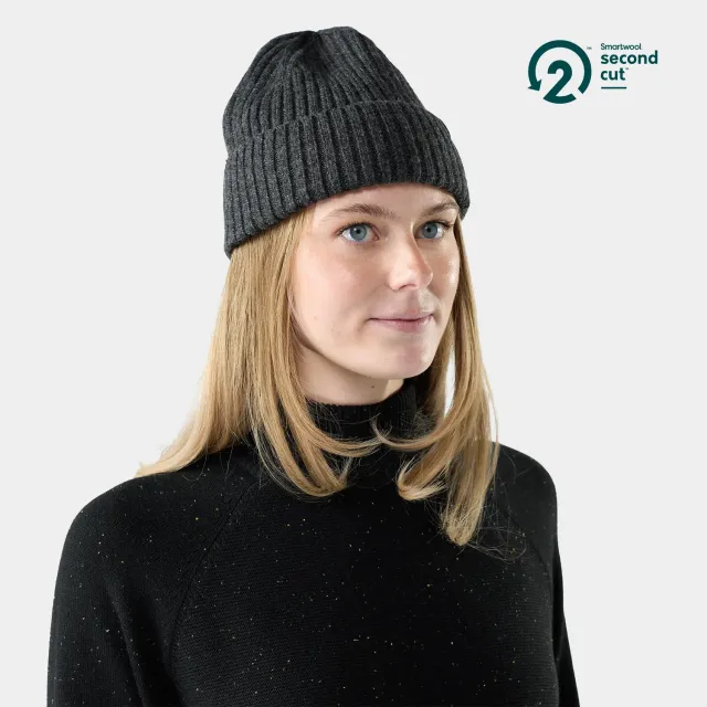 Smartwool Cuff Beanie lue svart merinoull