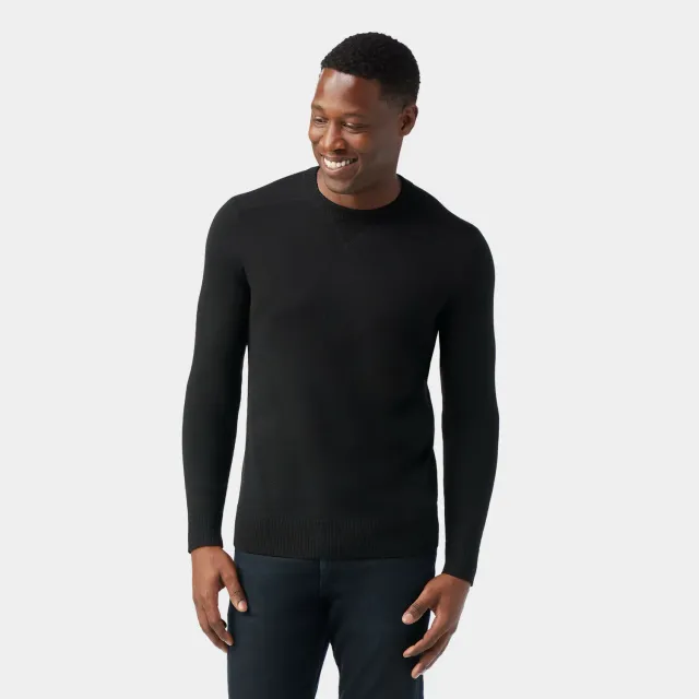 Smartwool Sparwood Crew herre genser black merino