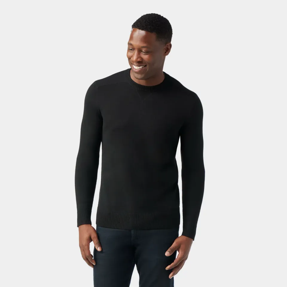 Smartwool Sparwood Crew herre genser black merino