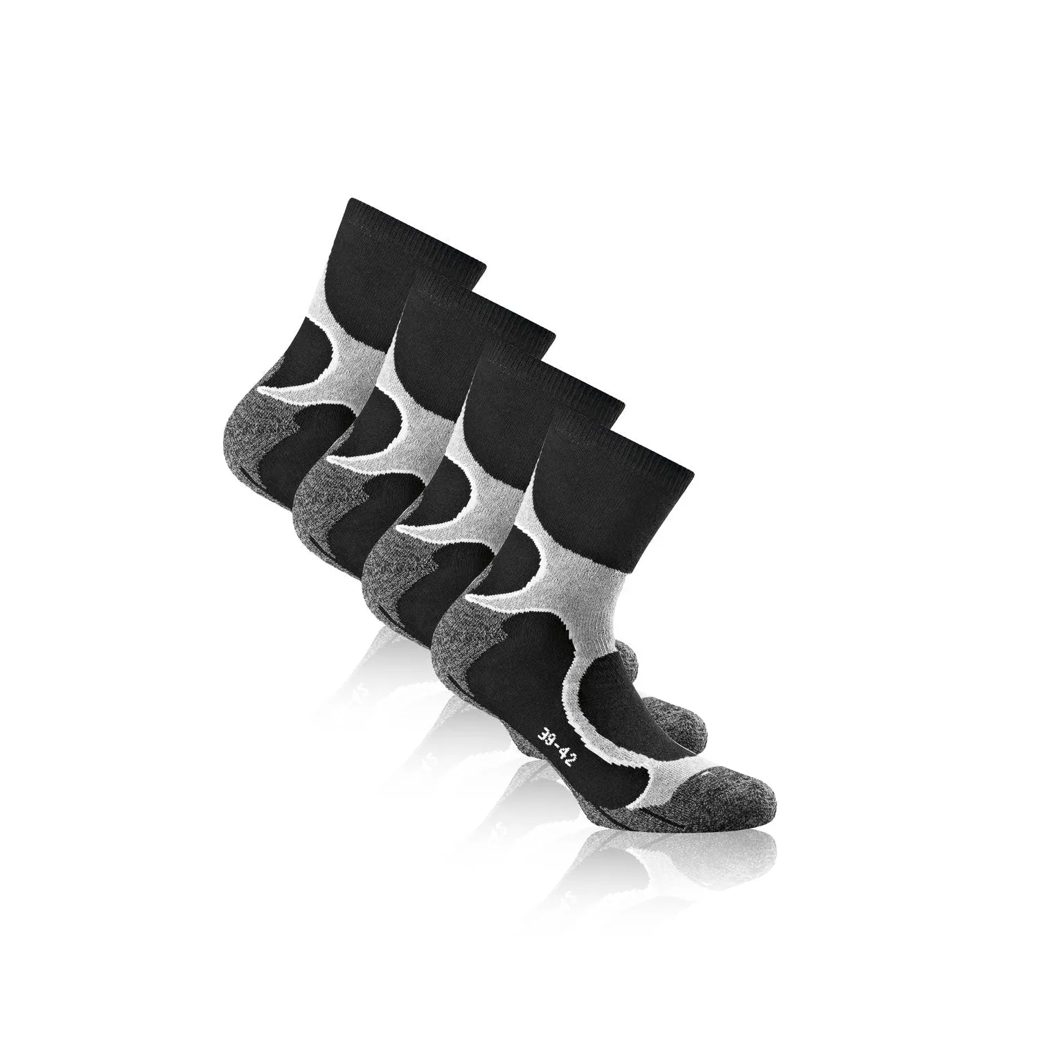 Rohner Running/Walking løpesokker 6-pakning myk
