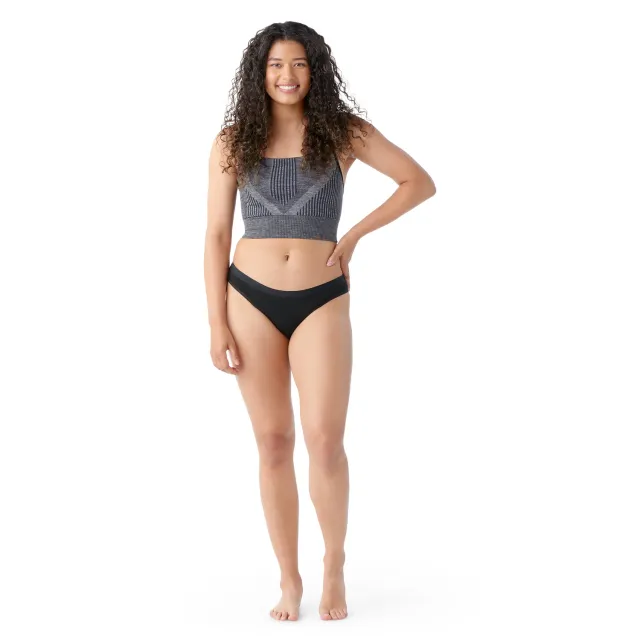 Smartwool Merino Bikini truse Black luktfri dame