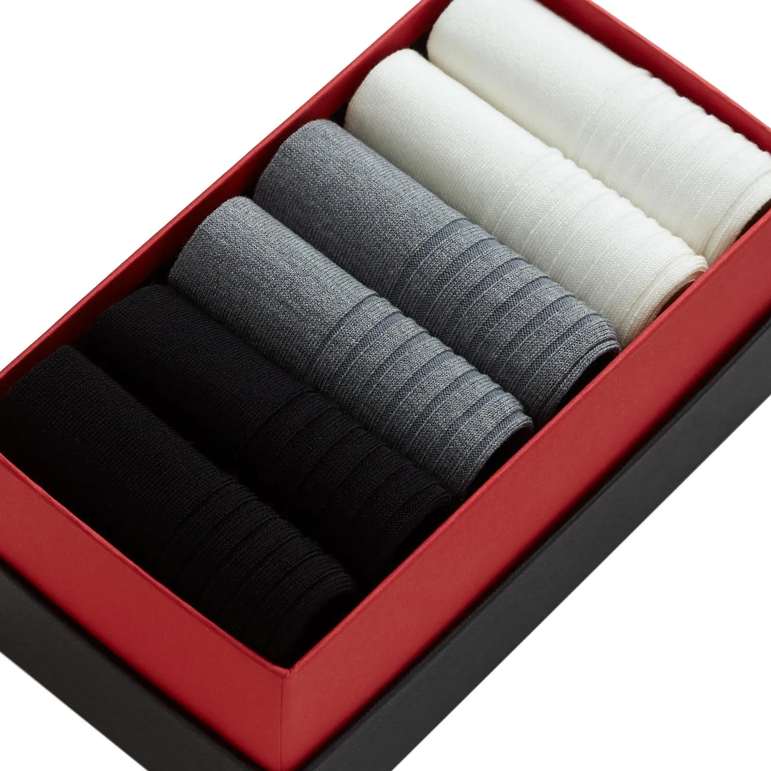 London Sock Company Simply Trainer X Staples ankelsokker 6-pak bomull