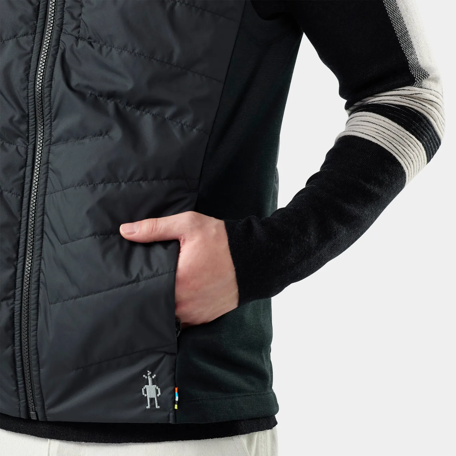 Smartwool Smartloft vest svart vindavvisende