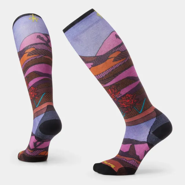 Smartwool Ski Floral Field skisokker picante ull