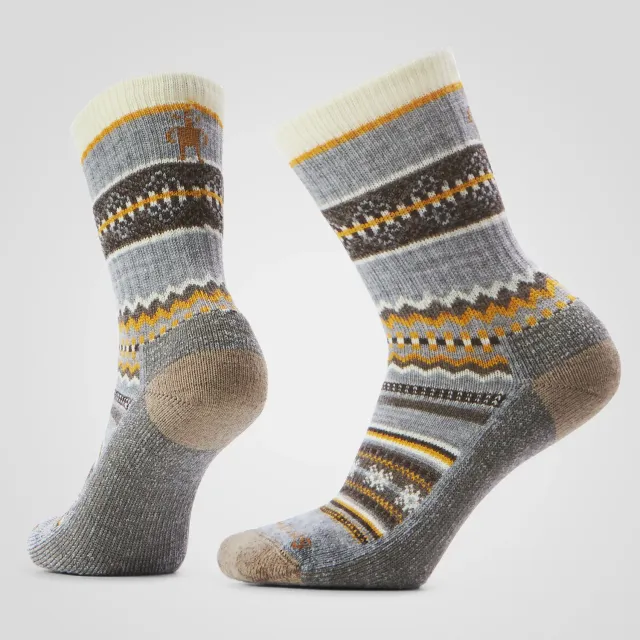 Smartwool Everyday Cozy Snowed In Sweater Crew lysegrå