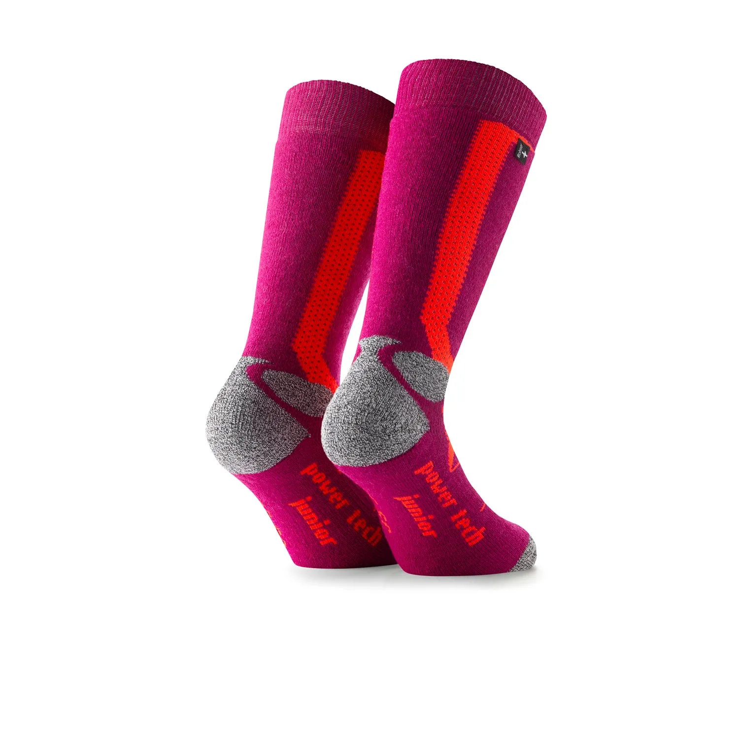 Rohner Power Tech Junior skisokker hvit 27-30