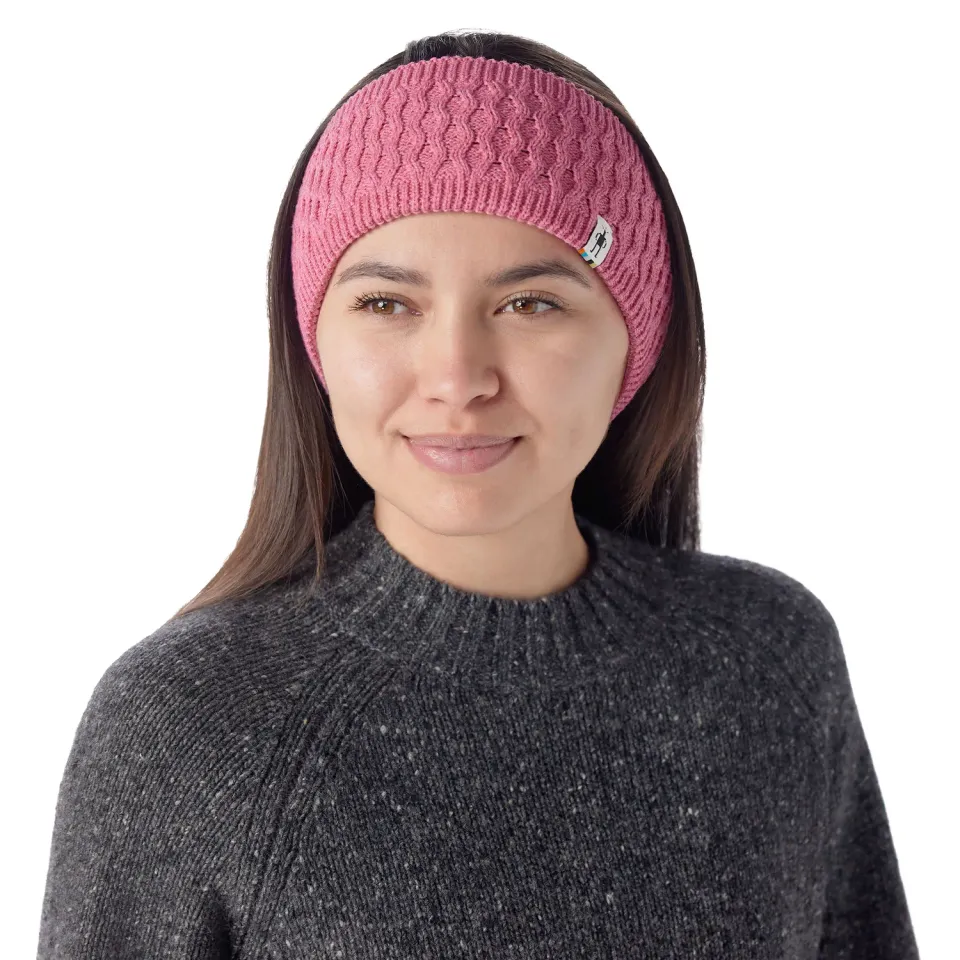 Smartwool Fleece Lined pannebånd garden pink