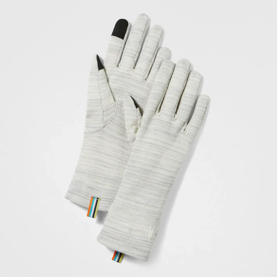 Smartwool Thermal hansker lys grå S merinoull
