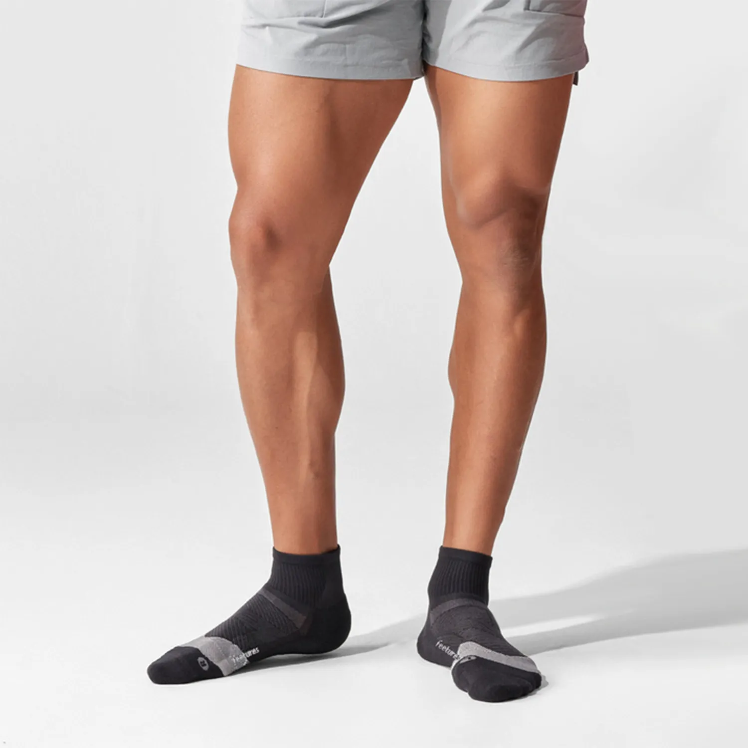 Feetures Elite Ultra Light Quarter sokker 3-pk White luftig