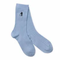 London Sock Company Little LSC barnesokker ribb bomull