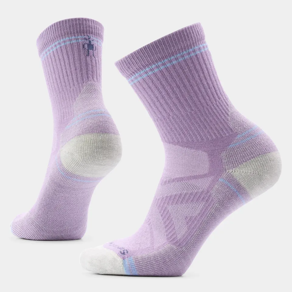 Smartwool Hike Light Cushion Mid Crew tursokker Purple Dawn