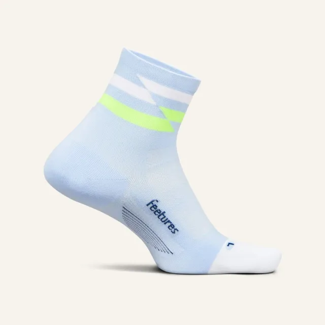 Feetures Elite Ultra Light Quarter sokker hvit