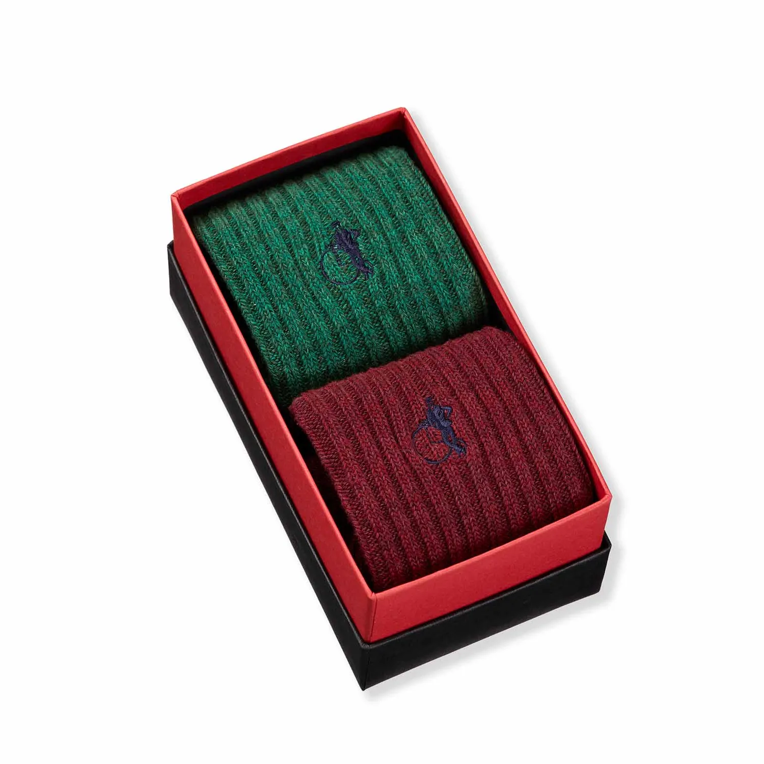 London Sock Company Green Park bootsokker 2-pak økologisk