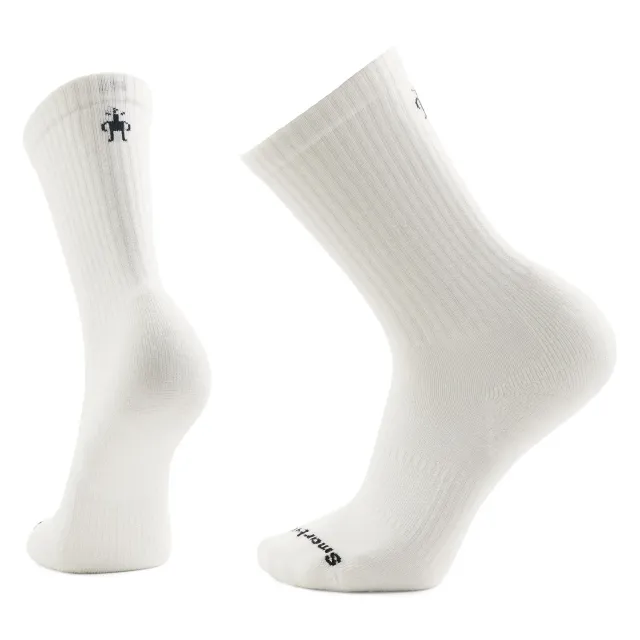 Smartwool Everyday Athletic crewsokker white merino