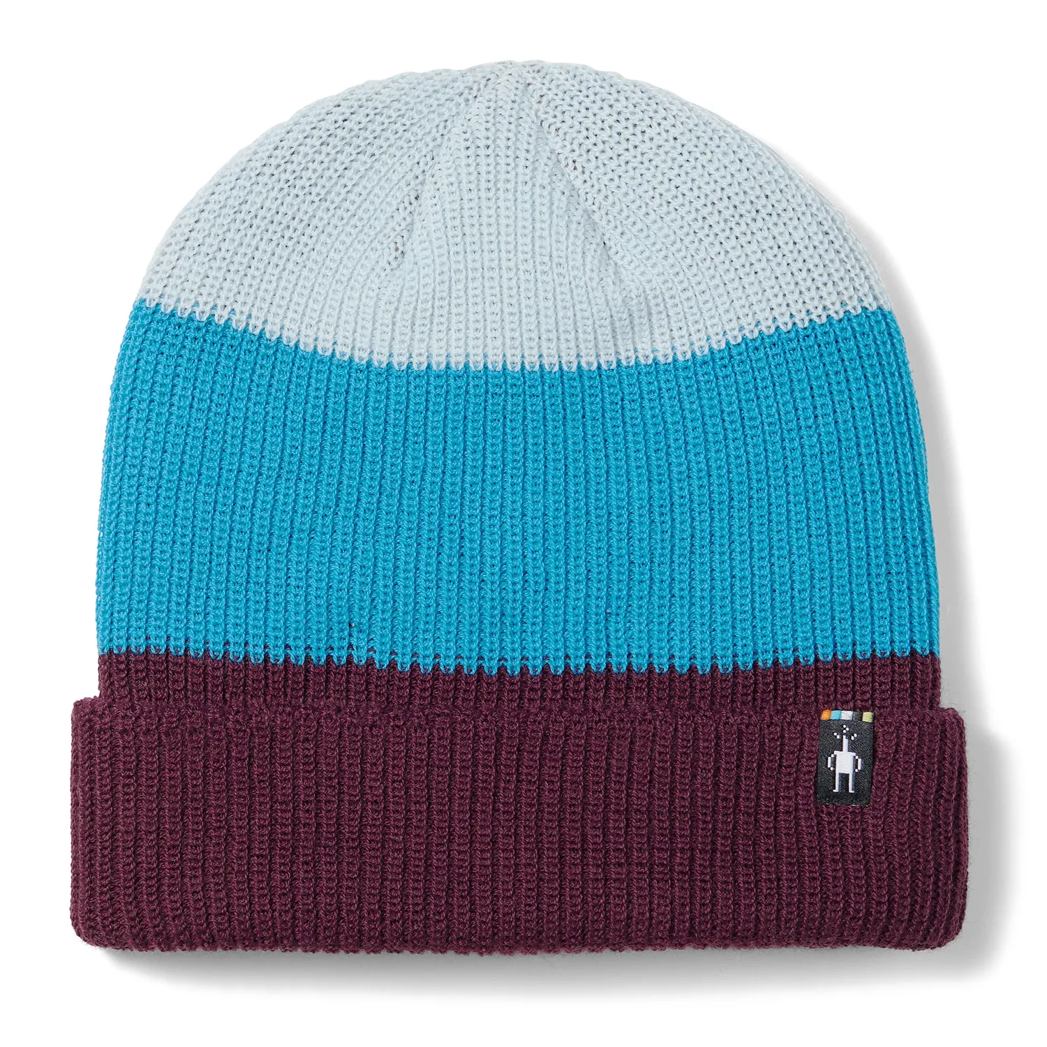 Smartwool Cantar Colorblock lue Eggplant Plaid varm